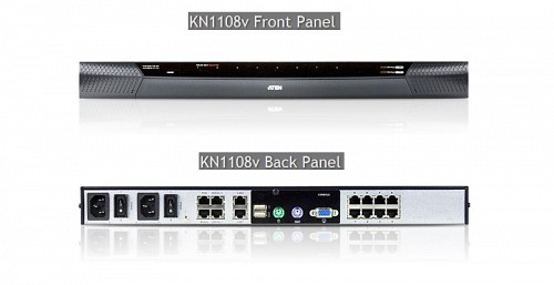Aten KVM OVER IP 8PORT w/audio & VM Support KN1108V