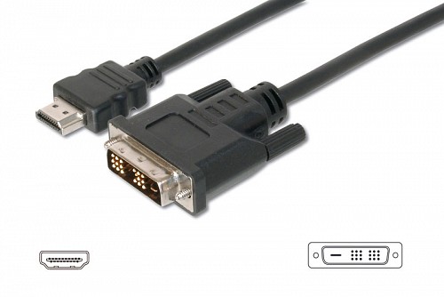 Digitus καλώδιο HDMI σε DVI 3m AK-330300-030-S