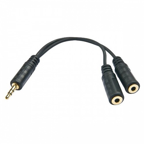 LINDY 3.5mm Stereo Headphone Splitter Cable 35627