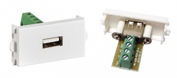 VALUE Keystone Module πριζας USB 2.0 A female 25.99.8204-20
