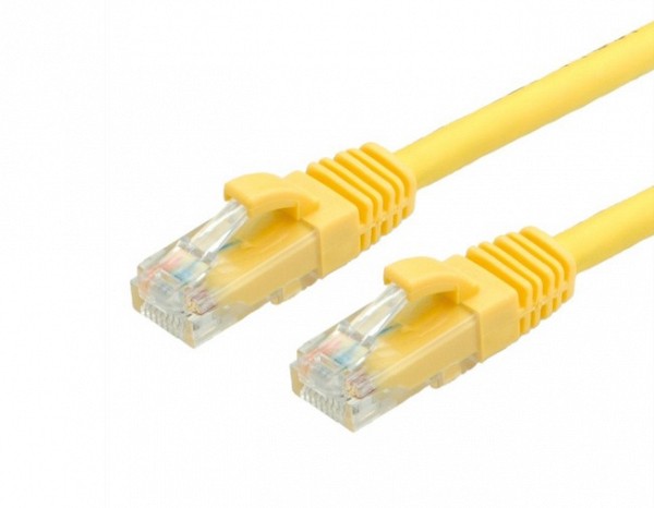 VALUE UTP 1m Cat6 Kίτρινο LSOH snagless 21.99.1032-200
