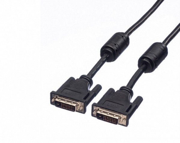 VALUE DVI CABLE M/M (24+1) Dual Link 5m 11.99.5555