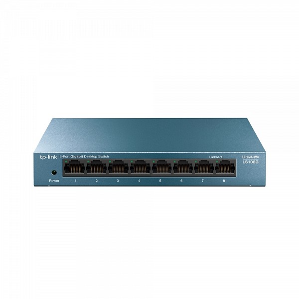 TP-Link 8-Port 10/100/1000Mbps Desktop Switch LS108G v4